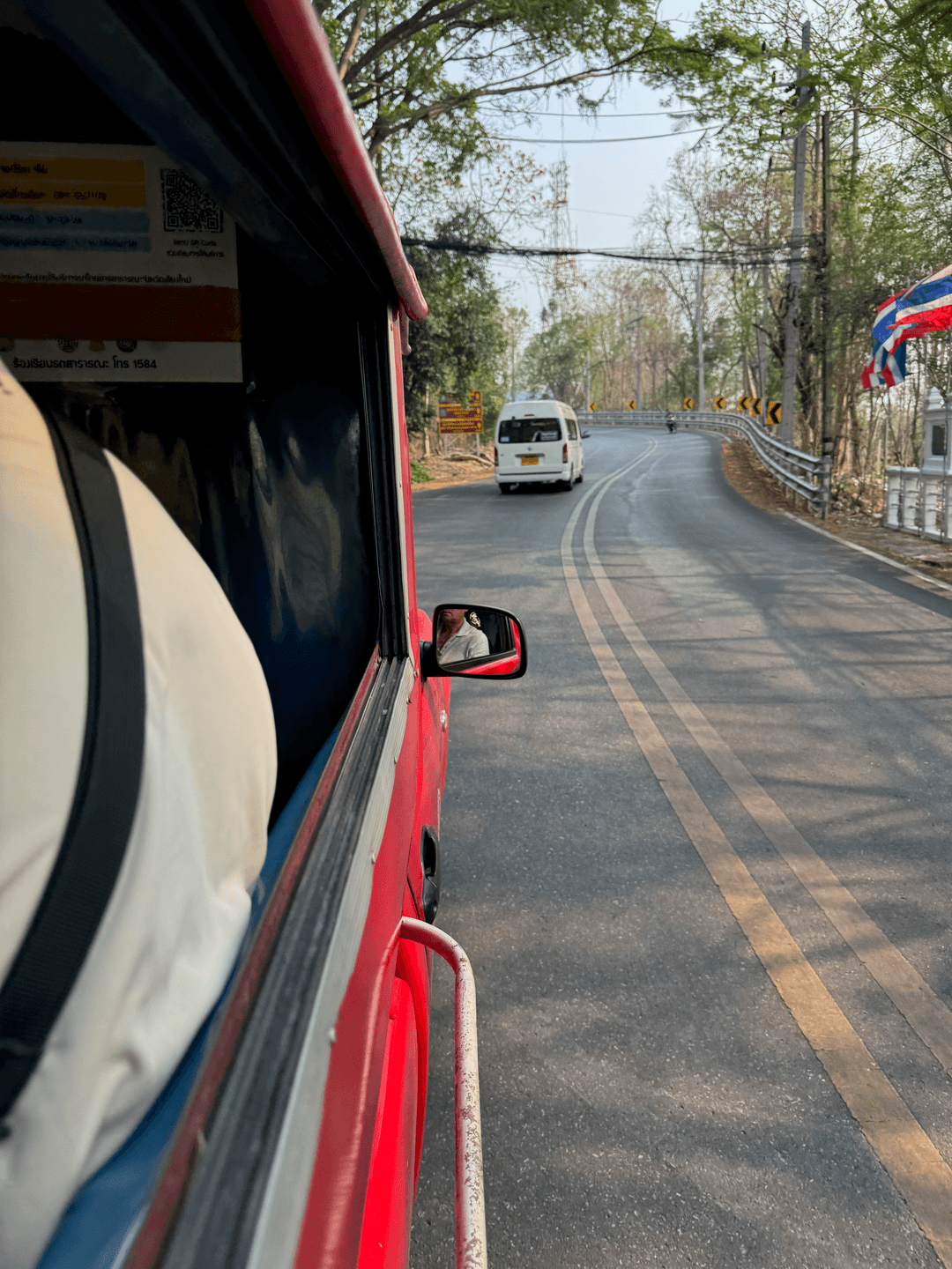 in car