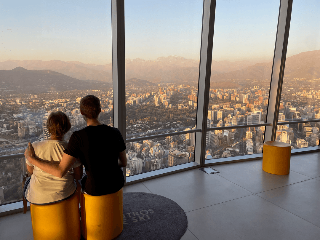 santiago view with tati