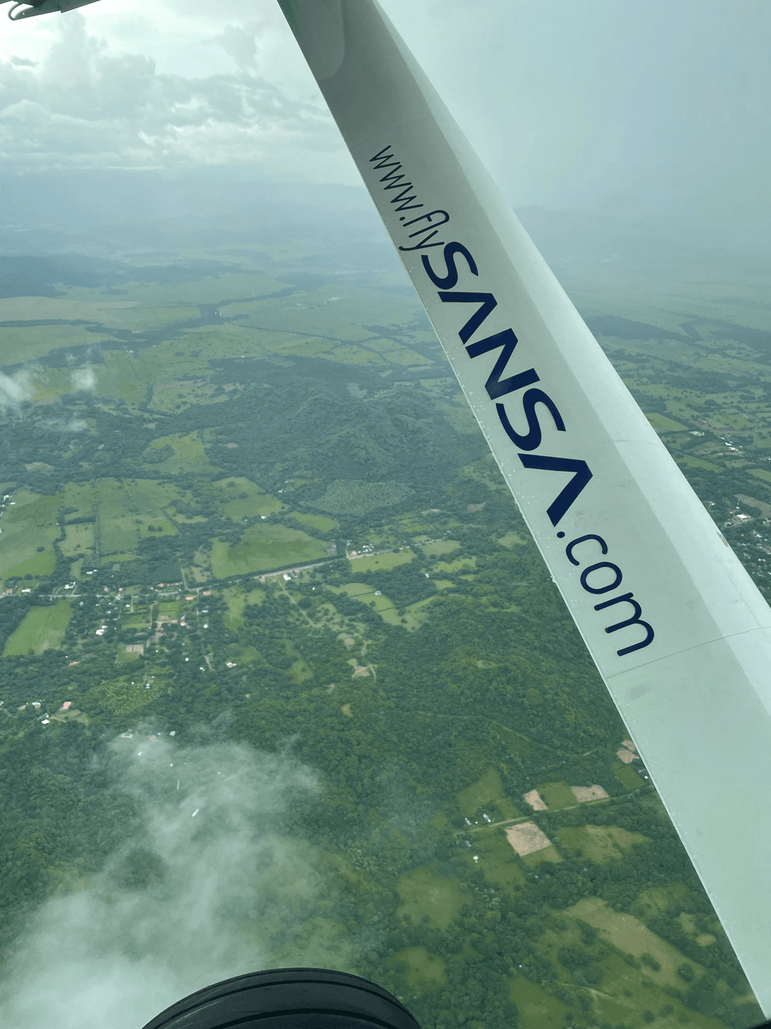 plane view