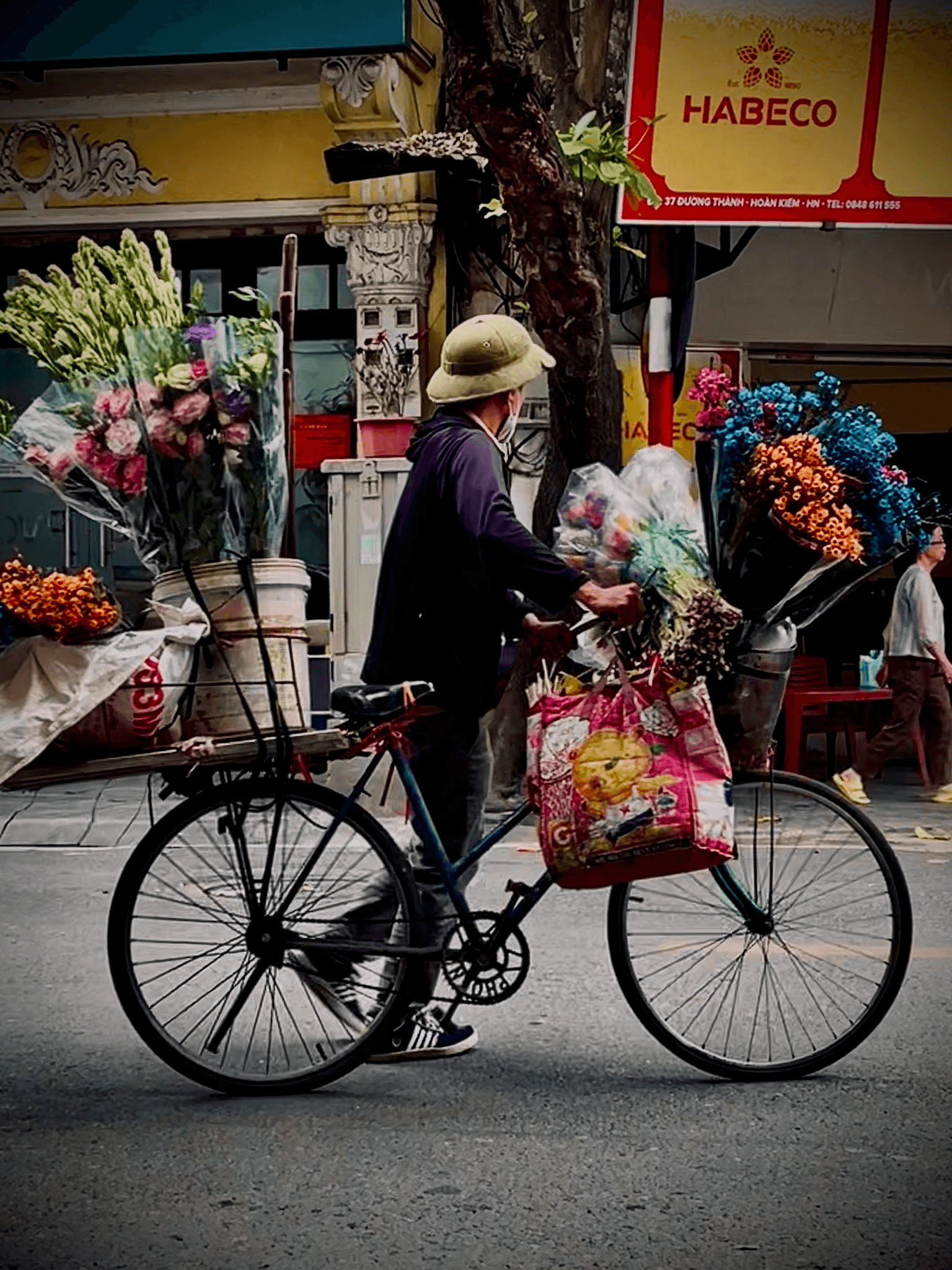 Man on bike