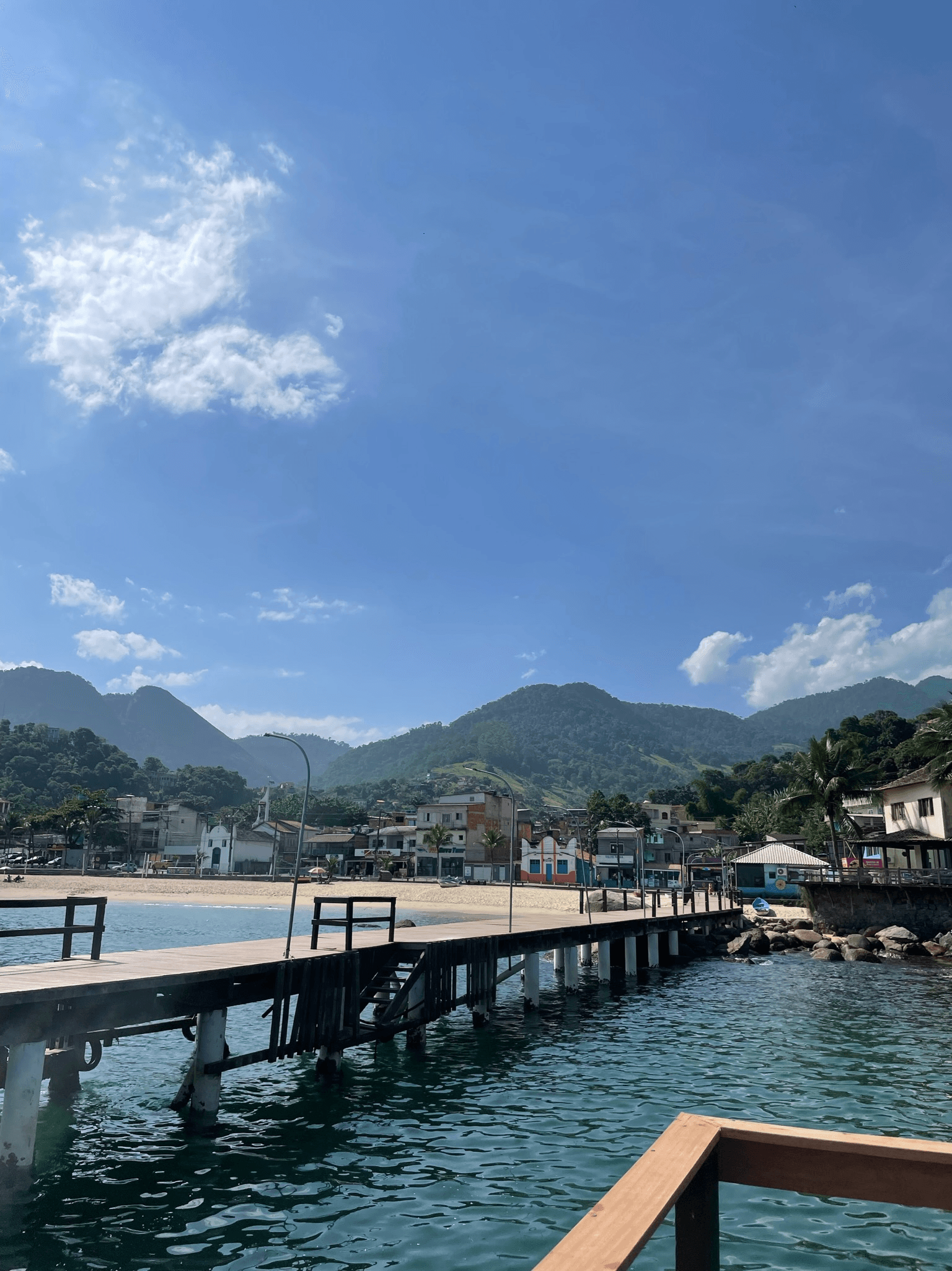 First view from Isla Grande