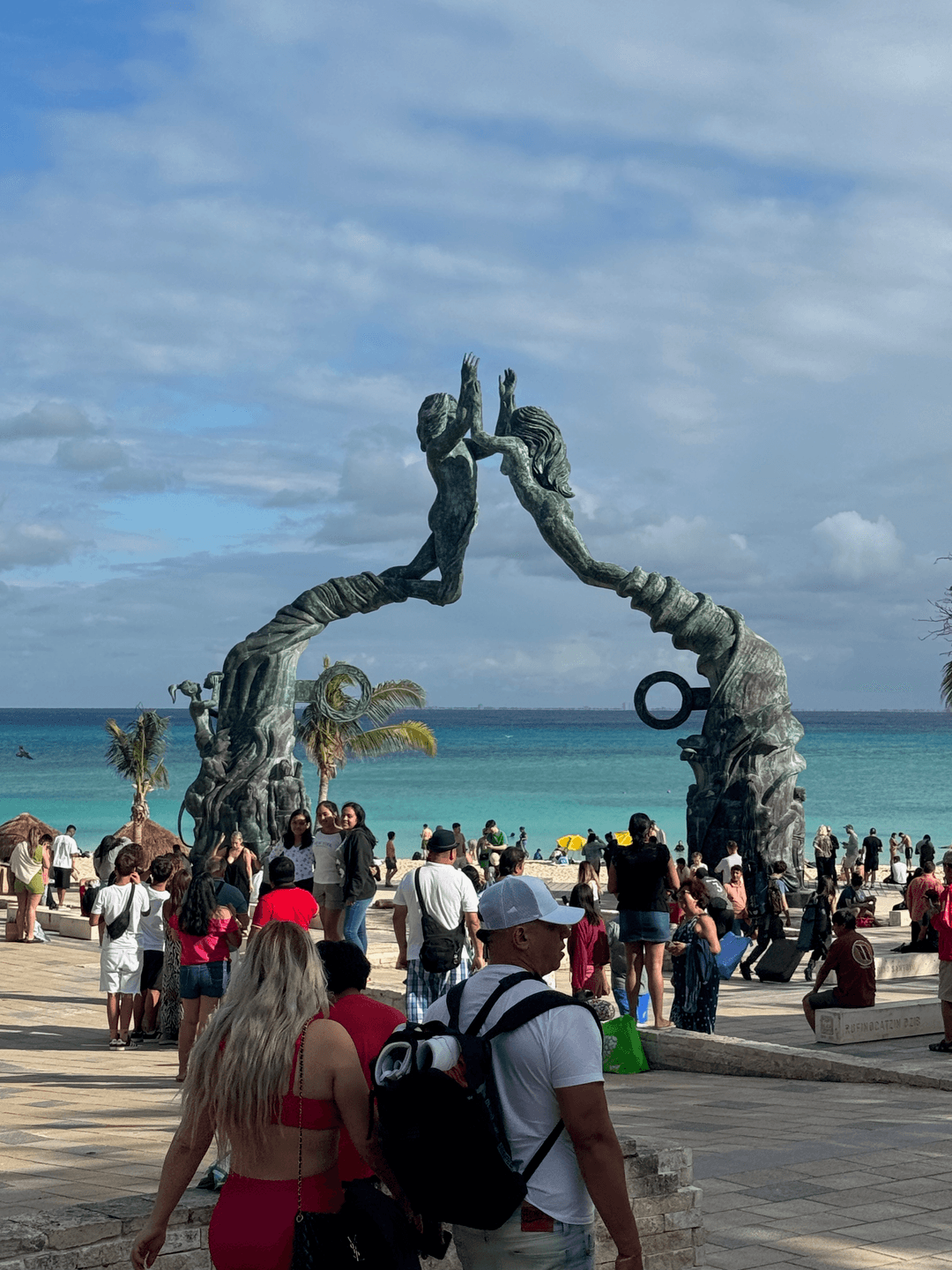 beach statue