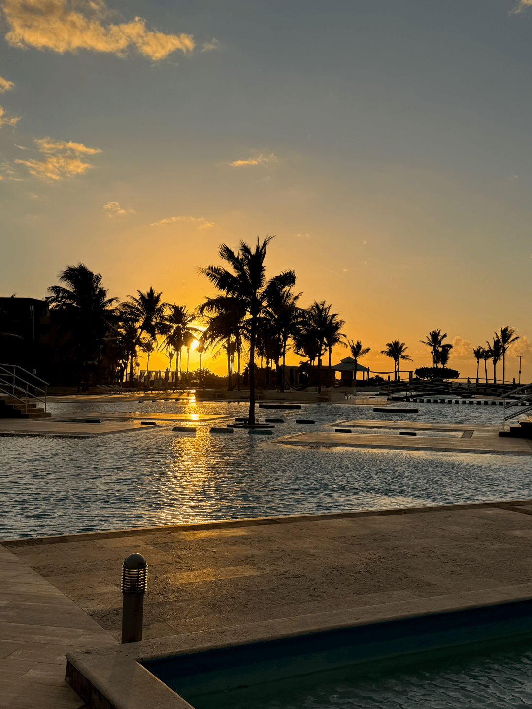 sunset pool