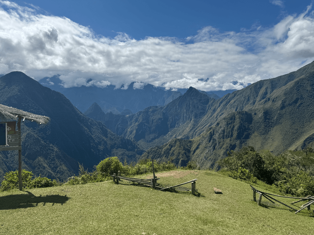 full view of mountains