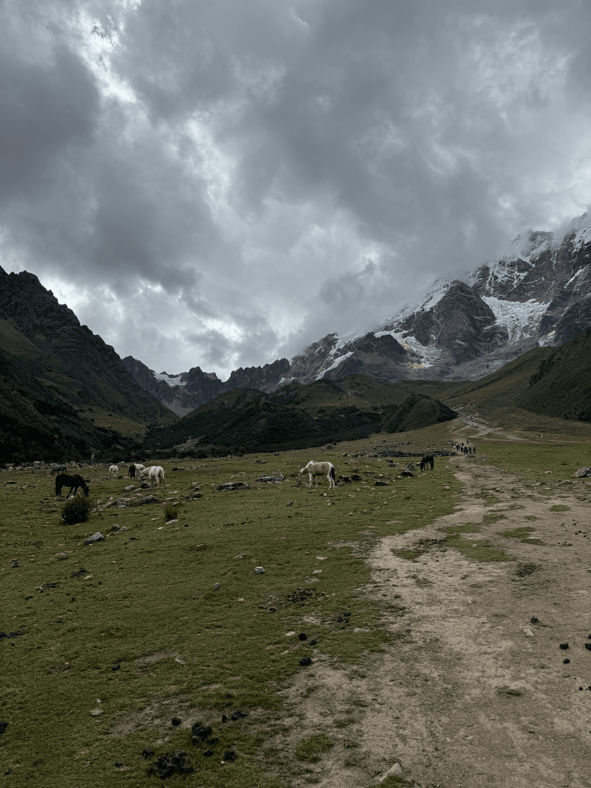 Hike up to Humantay Mountain